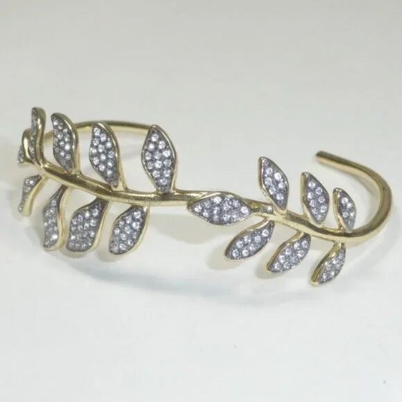 Stella & Dot Ivie Gold Leaf Cuff - Picture 3 of 6